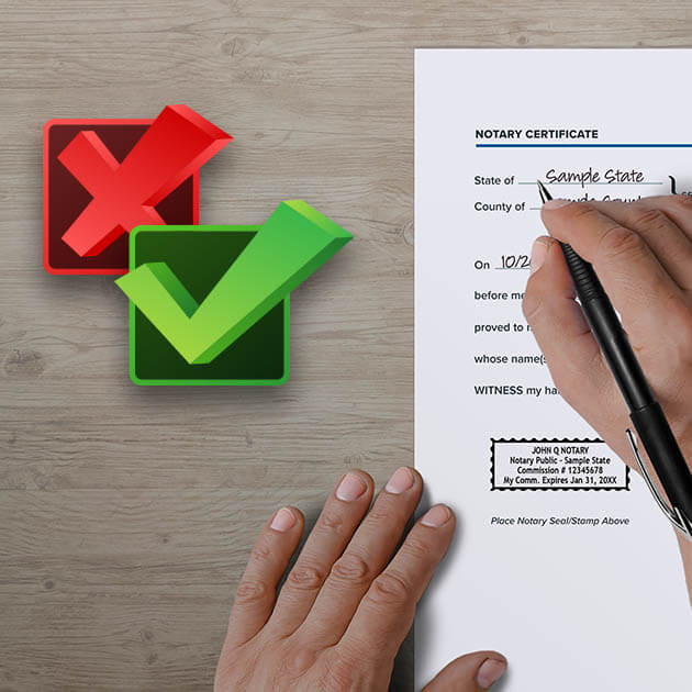 Quiz: Notary Certificate Do’s and Don’ts